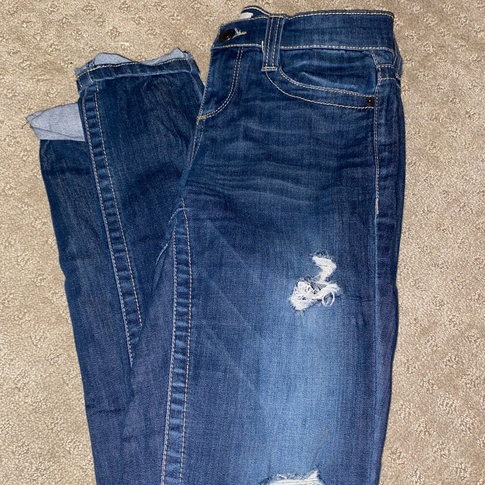 Distressed Skinny Jeans